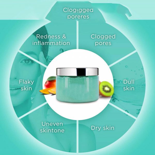 Costemic Body Scrub Container Body Scrub Coconut Almond