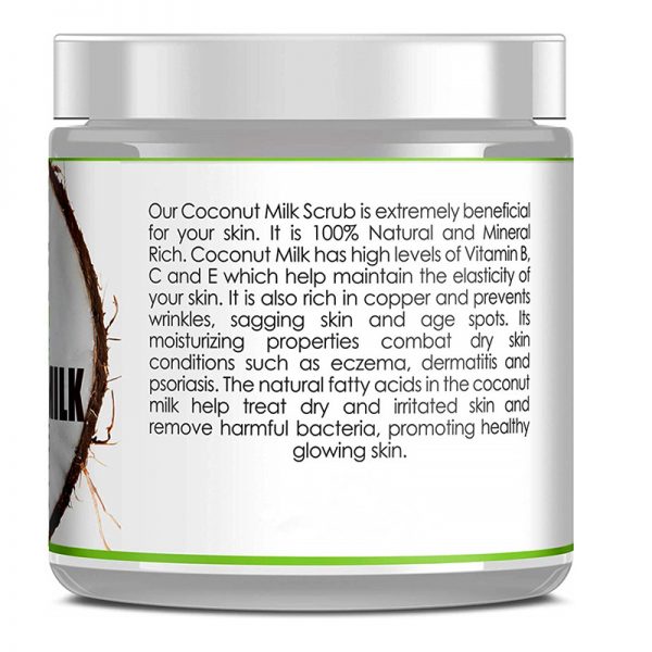 Costemic Body Scrub Container Body Scrub Coconut Almond