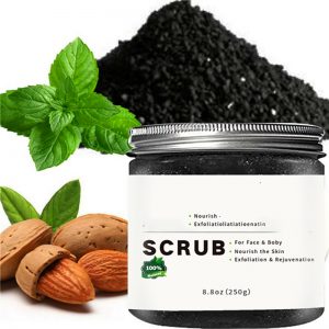 Brown Body Scrub Packaging Body Scrub Supplies