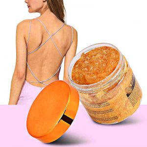 Rainbow Body Scrub Rose Petal Scrub